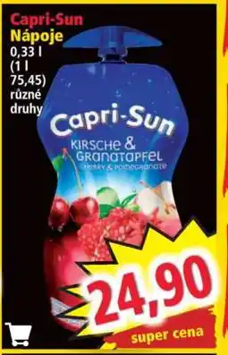 Norma Capri-Sun Nápoje nabídka