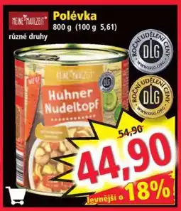 Norma Polévka nabídka