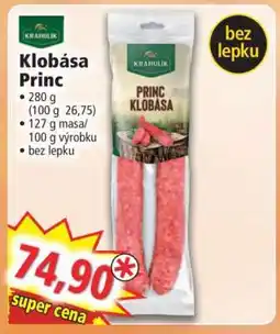 Norma Klobása Princ nabídka