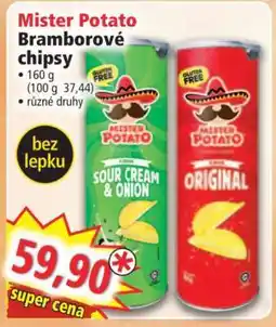 Norma Mister Potato Bramborové chipsy nabídka