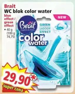 Norma Brait WC blok color water nabídka