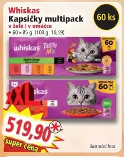 Norma Whiskas Kapsičky multipack nabídka