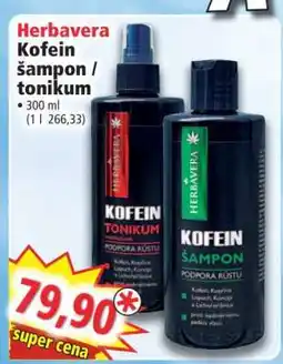 Norma Herbavera Kofein šampon / tonikum nabídka