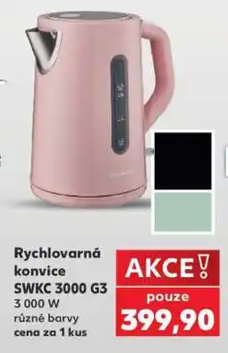Kaufland Rychlovarná konvice SWKC 3000 G3 nabídka