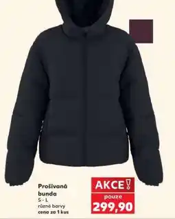 Kaufland PROŠÍVANÁ BUNDA nabídka