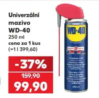 Kaufland UNIVERZÁLNÍ MAZIVO WD-40 nabídka