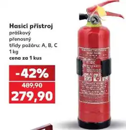 Kaufland Hasicí přístroj nabídka