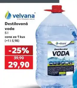 Kaufland Destilovaná voda nabídka