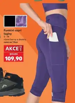 Kaufland FUNKČNÍ CAPRI LEGÍNY nabídka