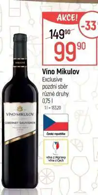 Globus Víno Mikulov nabídka