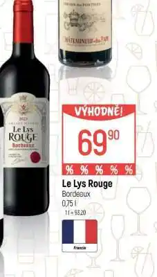 Globus Le Lys Rouge nabídka