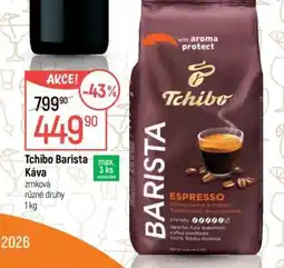 Globus Tchibo Barista Káva nabídka