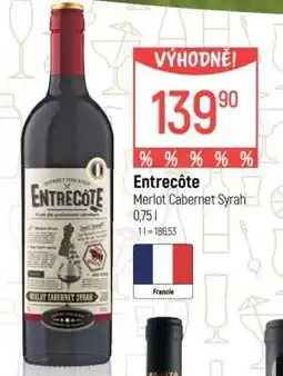 Globus Entrecôte Merlot Cabernet Syrah nabídka