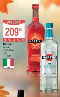 Globus Martini nabídka