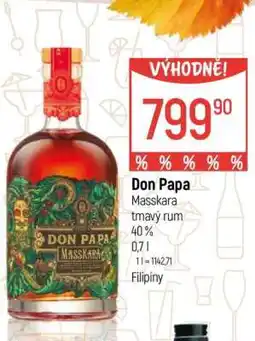 Globus Don Papa Masskara nabídka