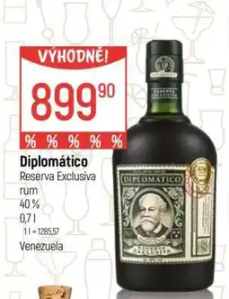Globus Diplomático Reserva Exclusiva nabídka