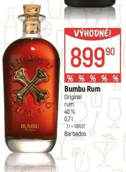 Globus Bumbu Rum nabídka
