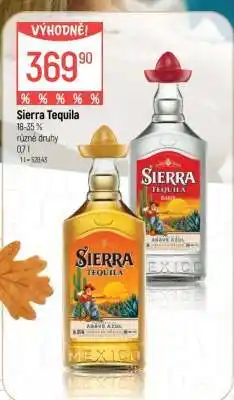 Globus Sierra Tequila nabídka