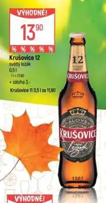 Globus Krušovice 12 světlý ležák nabídka