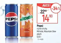 Globus Pepsi nabídka