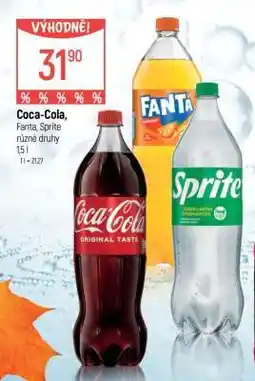 Globus Coca-Cola, Fanta, Sprite nabídka