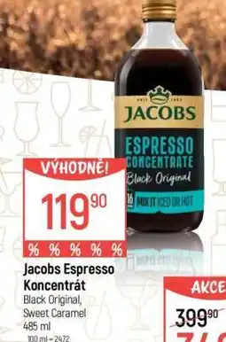 Globus Jacobs Espresso koncentrát nabídka