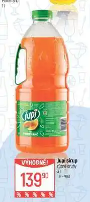 Globus Jupí sirup nabídka