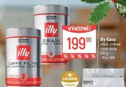 Globus illy káva nabídka