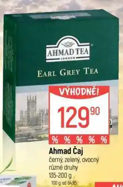 Globus Ahmad čaj nabídka