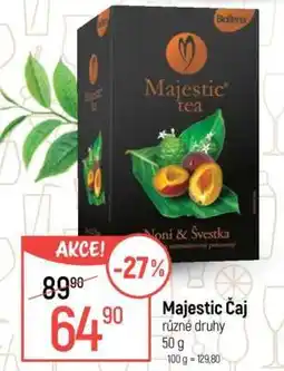 Globus Majestic čaj nabídka