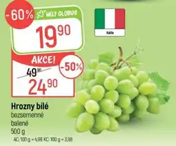 Globus Hrozny bílé nabídka