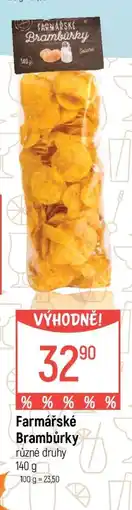 Globus Farmářské brambůrky nabídka