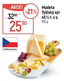 Globus Madeta Tylžský sýr 45 % t. v s nabídka