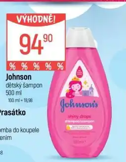 Globus Johnson dětský šampon nabídka