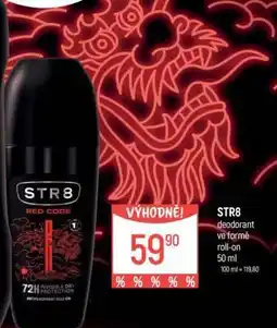 Globus STR8 deodorant ve formě roll-on nabídka
