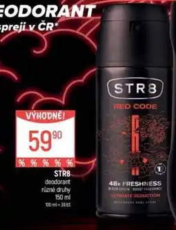 Globus STR8 DEODORANT nabídka