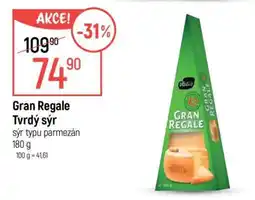 Globus GRAN REGALE Tvrdý sýr nabídka