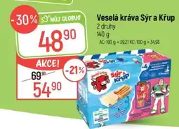 Globus Veselá kráva Sýr a Křup nabídka