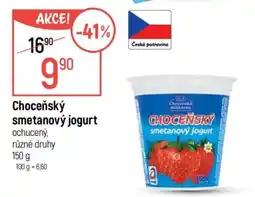 Globus Choceňský smetanový jogurt nabídka