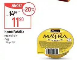 Globus Hamé paštika nabídka