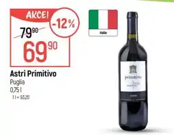 Globus Astri Primitivo nabídka