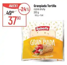 Globus Granpiada tortilla nabídka