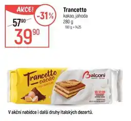 Globus Trancetto kakao, jahoda nabídka