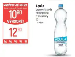 Globus Aquila pramenitá voda nabídka