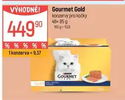 Globus Gourmet Gold Konzervy pro kočky nabídka