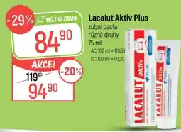 Globus Lacalut Aktiv Plus nabídka
