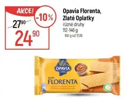 Globus Opavia Florenta, Zlaté Oplatky nabídka