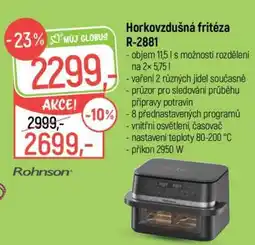 Globus Horkovzdušná fritéza R-2881 nabídka