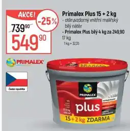 Globus Primalex Plus 15 + 2 kg nabídka
