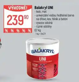 Globus Balakryl UNI nabídka